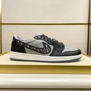 Dior x air jordan 1 low og "grey" aj1 1:1 Qutlity #999929816