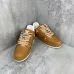 Louis Vuitton Brown Leather Low Top Couples Sneakers #B54282