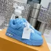 Louis Vuitton Trainer White/Black/Blue/Skyblue/Red #B39235