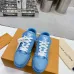 Louis Vuitton Trainer White/Black/Blue/Skyblue/Red #B39235