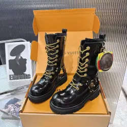 Louis Vuitton XTimberland Boots for Louis Vuitton Unisex Shoes #B54544