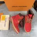 Louis Vuitton x Timberland boots for Louis Vuitton Unisex Shoes 3.5CM #B44131