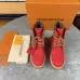 Louis Vuitton x Timberland boots for Louis Vuitton Unisex Shoes 3.5CM #B44131