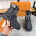 Louis Vuitton x Timberland boots for Louis Vuitton Unisex Shoes 3.5CM #B44132