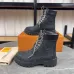 Louis Vuitton x Timberland boots for Louis Vuitton Unisex Shoes 3.5CM #B44132