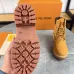 Louis Vuitton x Timberland boots for Louis Vuitton Unisex Shoes 3.5CM #B44133