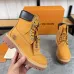 Louis Vuitton x Timberland boots for Louis Vuitton Unisex Shoes 3.5CM #B44133