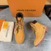 Louis Vuitton x Timberland boots for Louis Vuitton Unisex Shoes 3.5CM #B44133