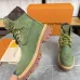 Louis Vuitton x Timberland boots for Louis Vuitton Unisex Shoes 3.5CM #B44134