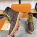 Louis Vuitton x Timberland boots for Louis Vuitton Unisex Shoes 3.5CM #B44135