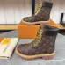 Louis Vuitton x Timberland boots for Louis Vuitton Unisex Shoes 3.5CM #B44135