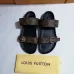 Louis Vuitton Leather sandals LV Leather Slippers for Women and Men #99897362