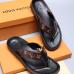 Louis Vuitton Shoes for Men Louis Vuitton Slippers Casual Leather flip-flops #99897389