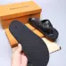 Men Louis Vuitton Slippers Casual Leather flip-flops Double leather high quality outsole wear resistant #99897391