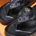 Men Louis Vuitton Slippers Casual Leather flip-flops Double leather high quality outsole wear resistant #99897392