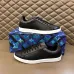 2020 Men's Louis Vuitton Shoes Luxembourg low-top sneaker Black / White #99899156