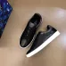 2020 Men's Louis Vuitton Shoes Luxembourg low-top sneaker Black / White #99899156