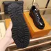 Louis Vuitton New Black Sneakers Leather Designed Shoe #99901039