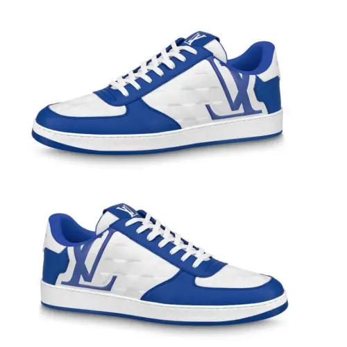 Louis Vuitton Rivoli Sneaker Blue White #B37483