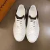 Louis Vuitton Shoes Men Women's Louis Vuitton Sneakers Luxury sports shoes made of silk cowhide #99900678