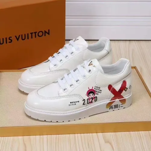 Louis Vuitton Shoes for Men's Louis Vuitton Sneakers cowhide vamp sheepskin inside wear resistant sole #99900949