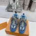 Louis Vuitton Skate Sneakers LV Trainer Blue #9999928636
