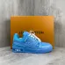 Louis Vuitton Trainer for Men's Louis Vuitton Sneakers Blue #B59178