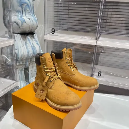 Louis Vuitton x Timberland Ankle Boots #B42541