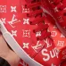 Men's Louis Vuitton high Sneakers red #9101032