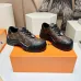 Louis Vuitton Black Sneakers: Patent Leather & Iconic LV Logo, Merging Luxury and Edge Black/White/Brown #B54148