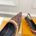 Louis Vuitton Shoes for Women's Louis Vuitton Pumps Chérie Slingback Pumps Black/White #B54129