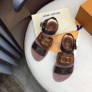 Louis Vuitton High quality leather fabric goat skin Inside Women's sandals #99900713