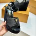 Louis Vuitton Shoes for Women's Louis Vuitton Mare Wedge Sandal #B53147