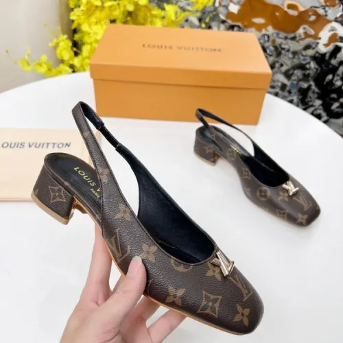 Louis Vuitton Shoes for Women's Louis Vuitton Sandals 3.5CM #B52007