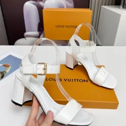 Louis Vuitton Shoes for Women's Louis Vuitton Sandals 6.5CM #B52002
