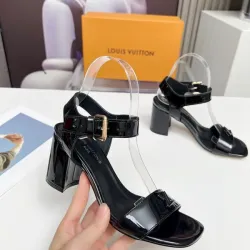 Louis Vuitton Shoes for Women's Louis Vuitton Sandals 6.5CM #B52005