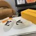 Louis Vuitton Cozy Fluffy Slippers with Leather Straps and Brand Embellishments #B54554