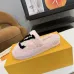 Louis Vuitton Cozy Fluffy Slippers with Leather Straps and Brand Embellishments #B54555