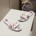 Louis Vuitton Flat Low Flip Flop 5D Printed Jade Rabbit Pattern #999934064