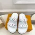 Louis Vuitton Shoes for Women's Louis Vuitton Mule White Multicolor #B53967