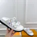 Louis Vuitton Shoes for Women's Louis Vuitton Mule White Multicolor #B53967