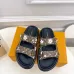 Louis Vuitton Shoes for Women's Louis Vuitton Mule White Multicolor #B53967