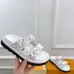 Louis Vuitton Shoes for Women's Louis Vuitton Mule White Multicolor #B53967