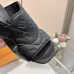 Louis Vuitton Shoes for Women's Louis Vuitton Slippers Heel height:9cm #B60927