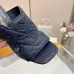 Louis Vuitton Shoes for Women's Louis Vuitton Slippers Heel height:9cm #B60928