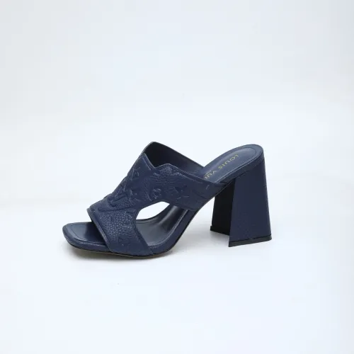 Louis Vuitton Shoes for Women's Louis Vuitton Slippers Heel height:9cm #B60928