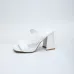 Louis Vuitton Shoes for Women's Louis Vuitton Slippers Heel height:9cm #B60930