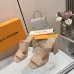 Louis Vuitton Shoes for Women's Louis Vuitton Slippers Heel height:9cm #B60931