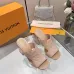 Louis Vuitton Shoes for Women's Louis Vuitton Slippers Heel height:9cm #B60931