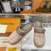 Louis Vuitton Shoes for Women's Louis Vuitton Slippers LV Easy Monogram Grey/Brown #B54128